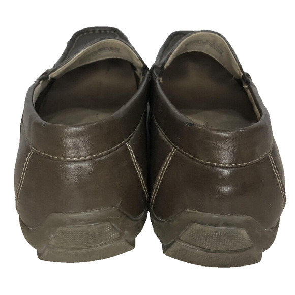 Steve Madden Randal Shoes Casual Loafer Slip On VGUC Brown Leather Men's Sz 10.5 - Picture 4 of 8